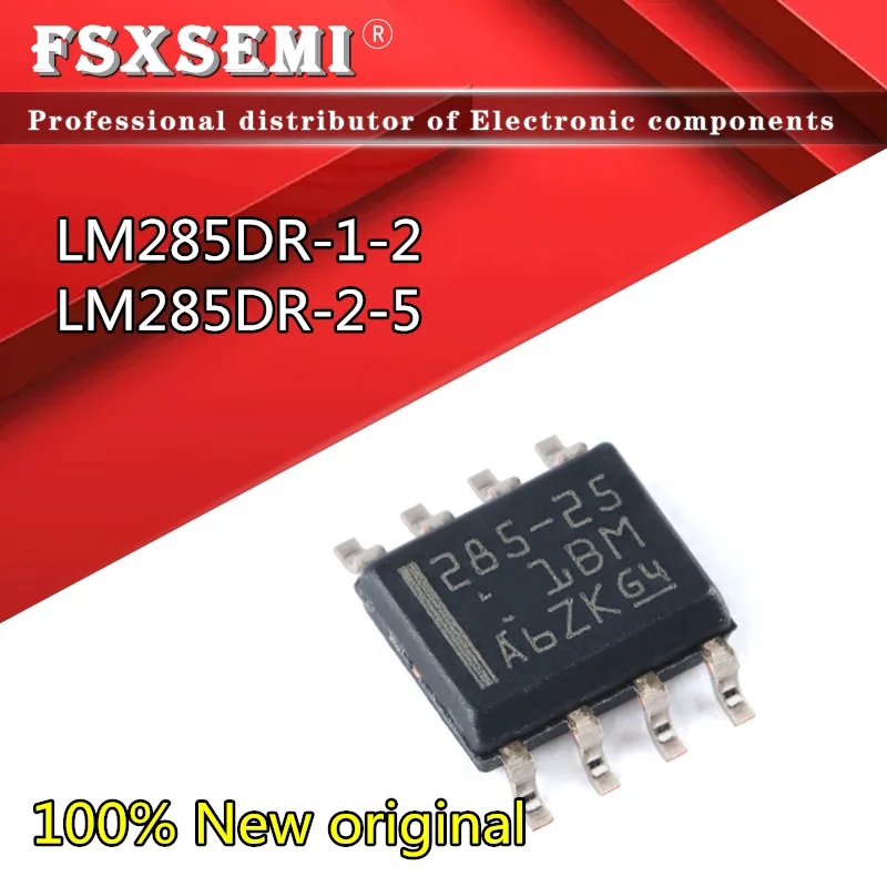 

10pcs LM285DR-1-2 LM285DR-2-5 SOP8 285-12 285-25 SOP8