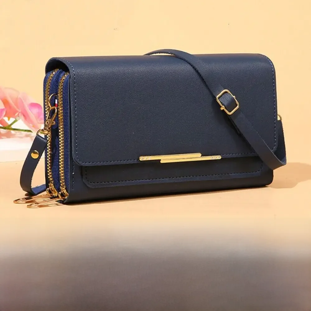 1PC moda retro PU skórzane damskie torby na ramię damski portfel o dużej pojemności torebka typu crossbody torba torby bagażowe — zdjęcie 2