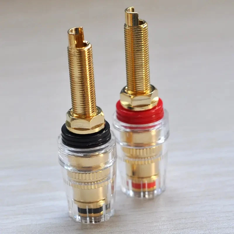 

Custom Brass Gold Plated Male Female Stereo Headphone Adapter Stereo Audio Connector Phone Plugs Jacks Offer WBT Post Terminal