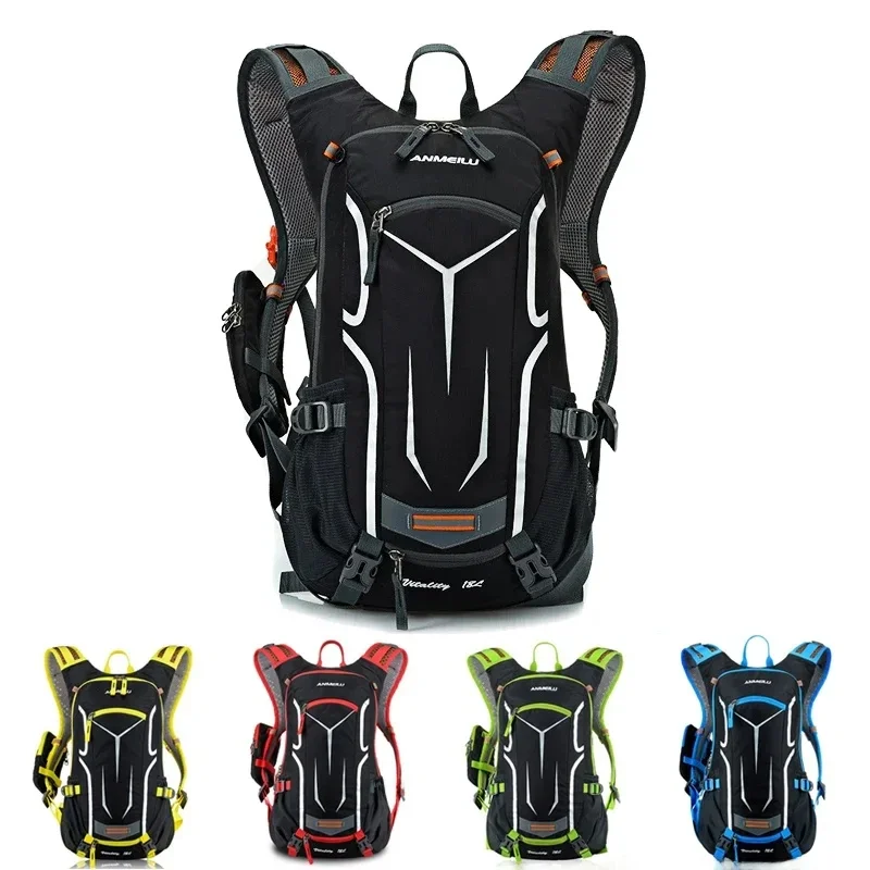 AliExpress NONE Anmeilu Outdoor Running Backpack Cycling Backpack Camping Hiking Trekking Waterproof Sports Backpacks Unisex Climbing Travel Bag