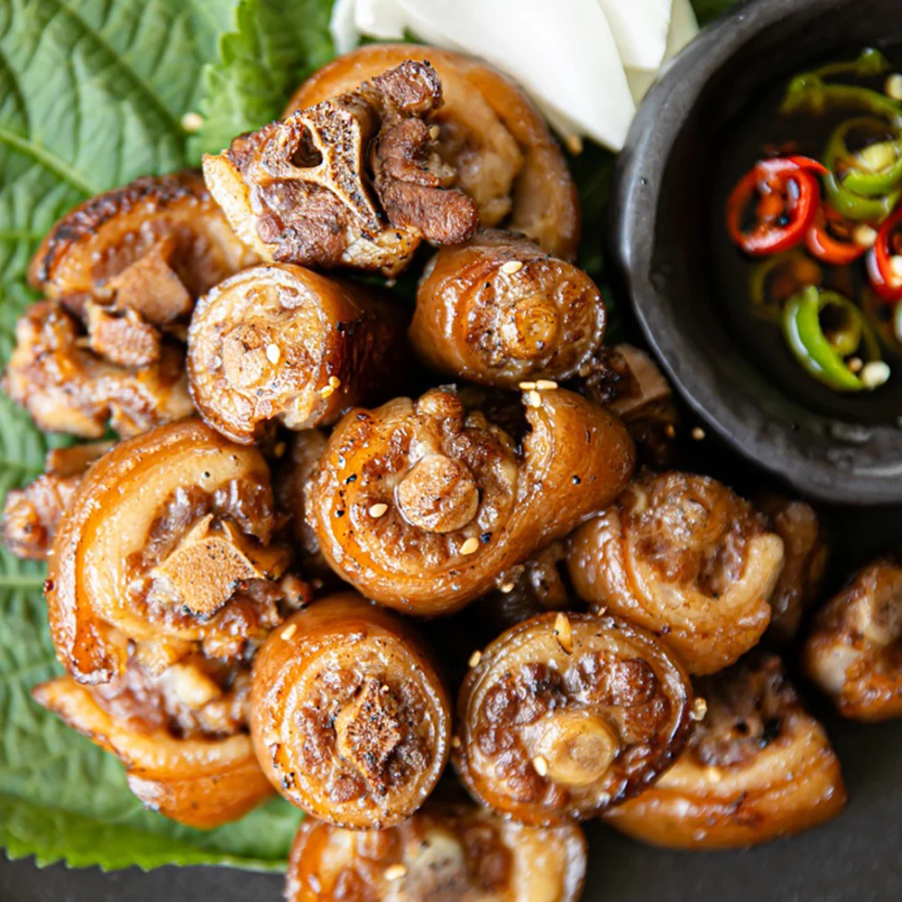 국내산 한돈 쫀득한 돼지꼬리 300g