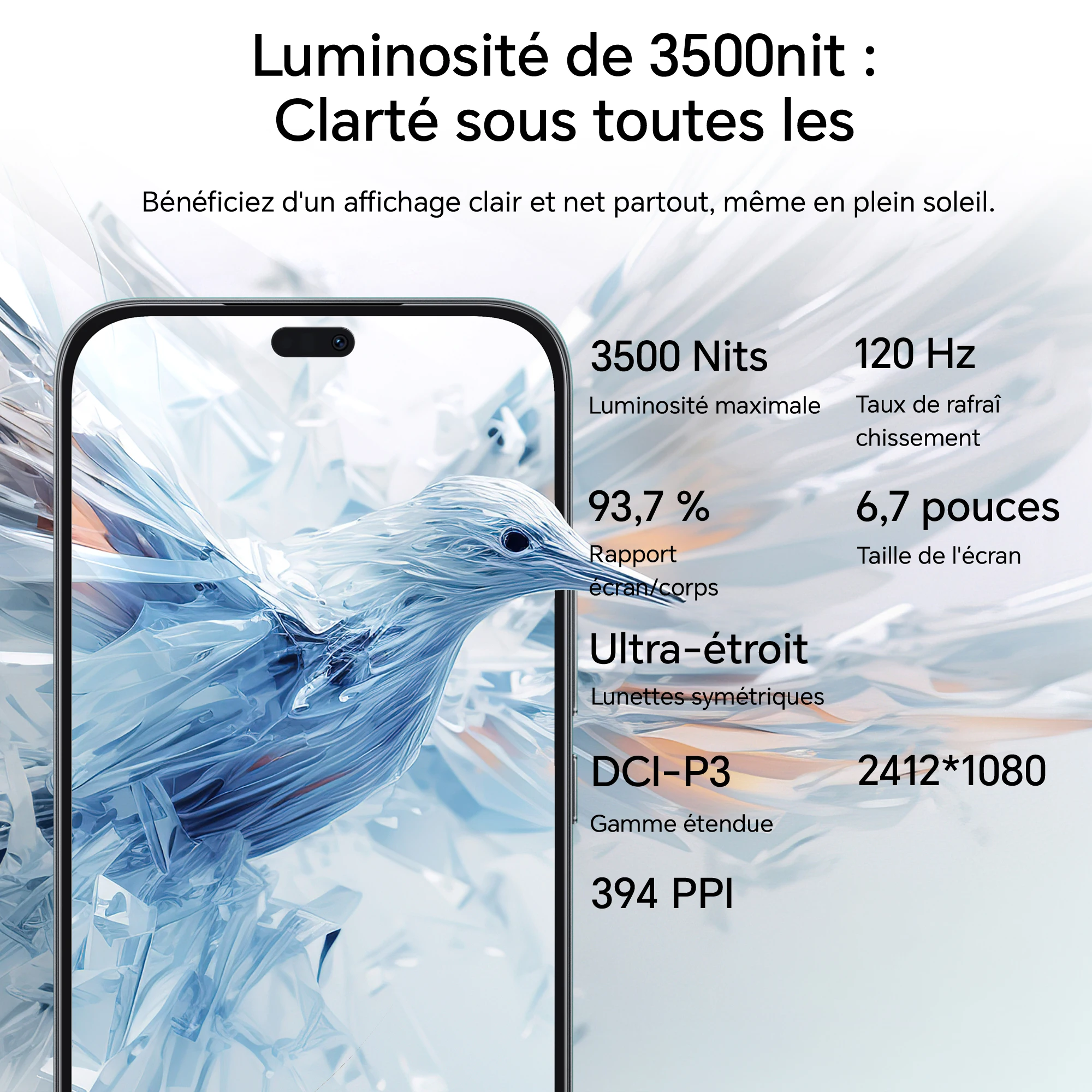 HONOR 400 Lite 5G, versión europea, smartphone 5G, cámara principal de 108MP, MTK Dimensity 7025-Ultra, batería de 5230 mAh, pantalla AMOLED de 6.7 pulgadas 7