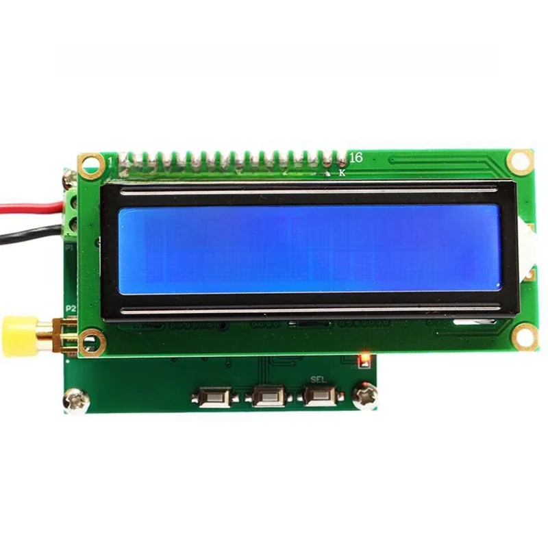 Smart Digital RF Power Meter 1MHz to 10GHz -55 to 0DBm RF Signal Measuring Instrument Module Set Attenuation Value