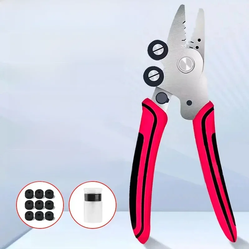 ZSQ-09 Signal Fire New 9 in 1 Optical Fiber Stripper Optic Miller Scissors Wire Pliers