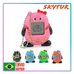 Bichinho Virtual Tamagotchi Brinquedo Eletrônico Retrô para Crianças Cuide de um Animalzinho - Envio Imediato para Todo o Brasil