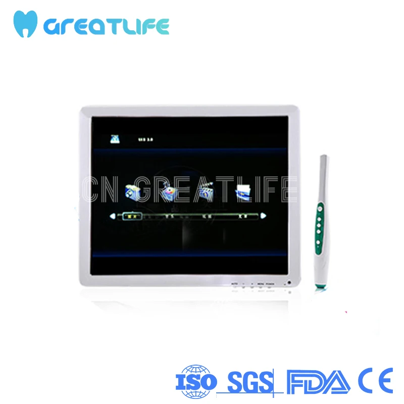 

Image Sensor Cmos Endoscope Chamber Tools USB Wifi 5.0 Mega Pixels Wireless 17inch LCD Monitor Intraoral Camera