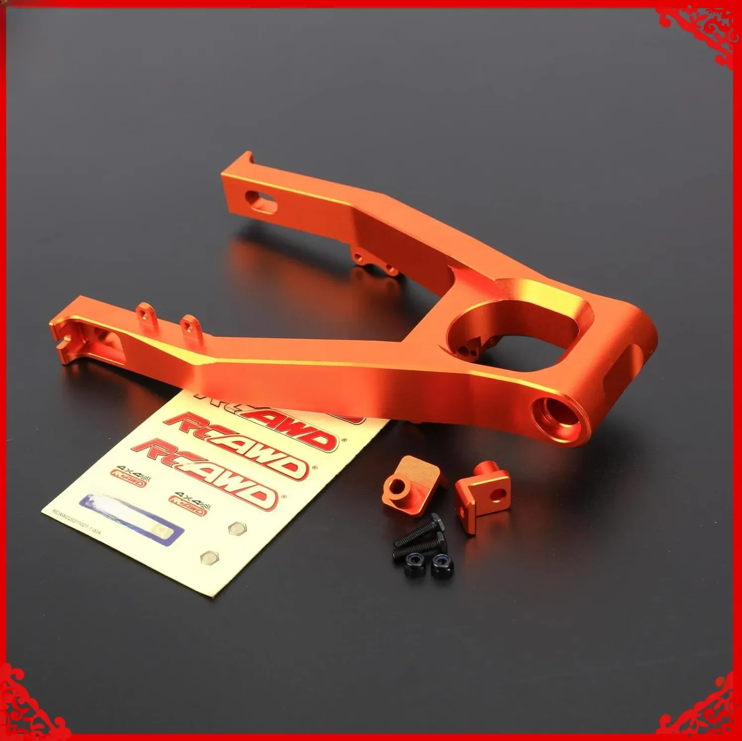 RCAWD aluminium zwenkarm voor 1/4 Losi Promoto MX motorfiets RC upgrades onderdeel # LOS 364000 - afbeelding 2
