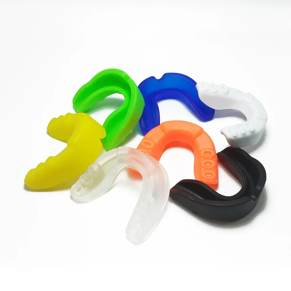 Protège-dents professionnel OligBoxing, Muay Thai, Protection, Taekwondo, Sports, Bretelles, Boîte, Sanda, Rugby, MMA, Fournitures