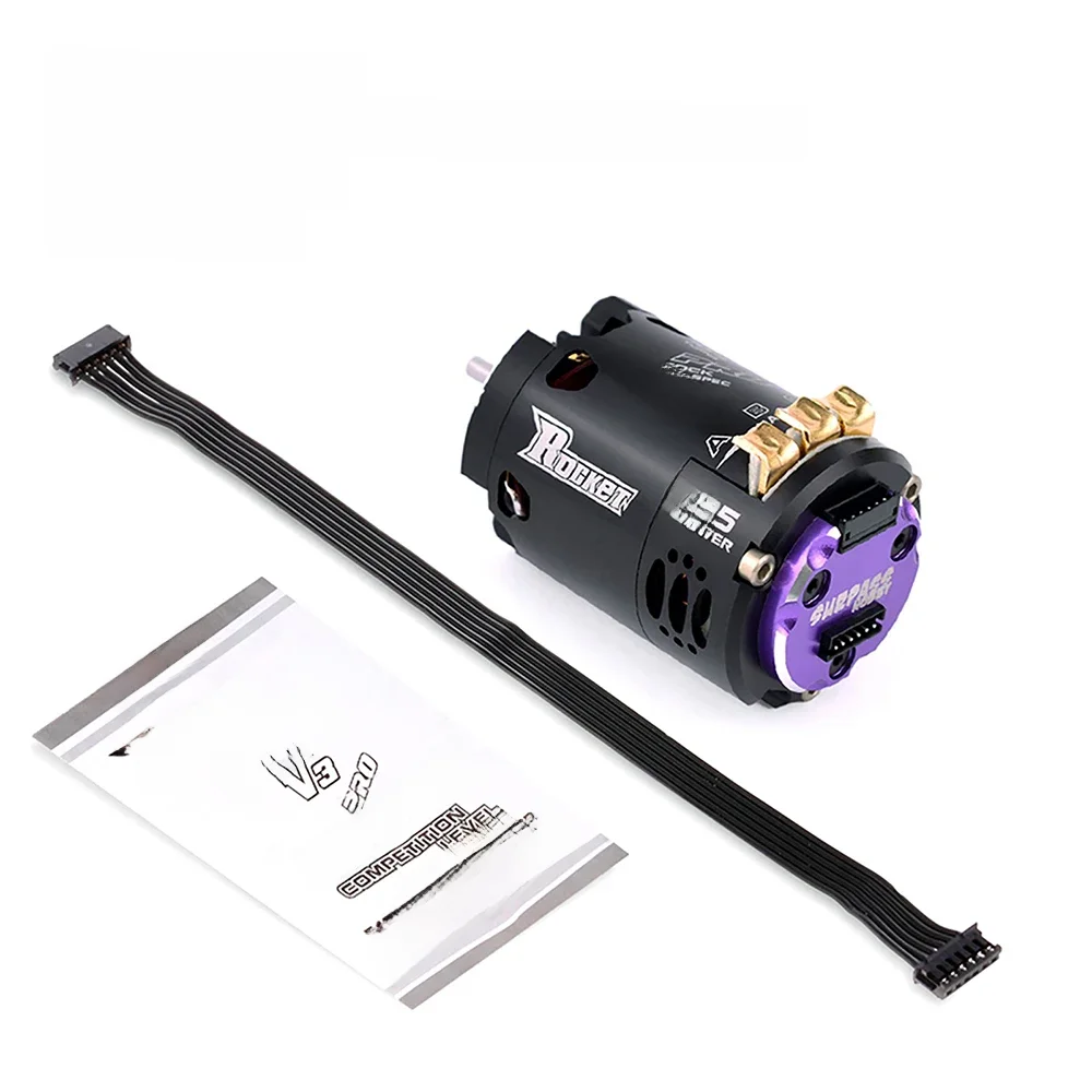 Overtref Hobby Rocket 540 V3 borstelloze motor 5.5T 6.5T 8.5T 10.5T 13.5T 21.5T voor gemodificeerde concurrentie 1/10 1/12 F1 RC Drift Auto - afbeelding 2