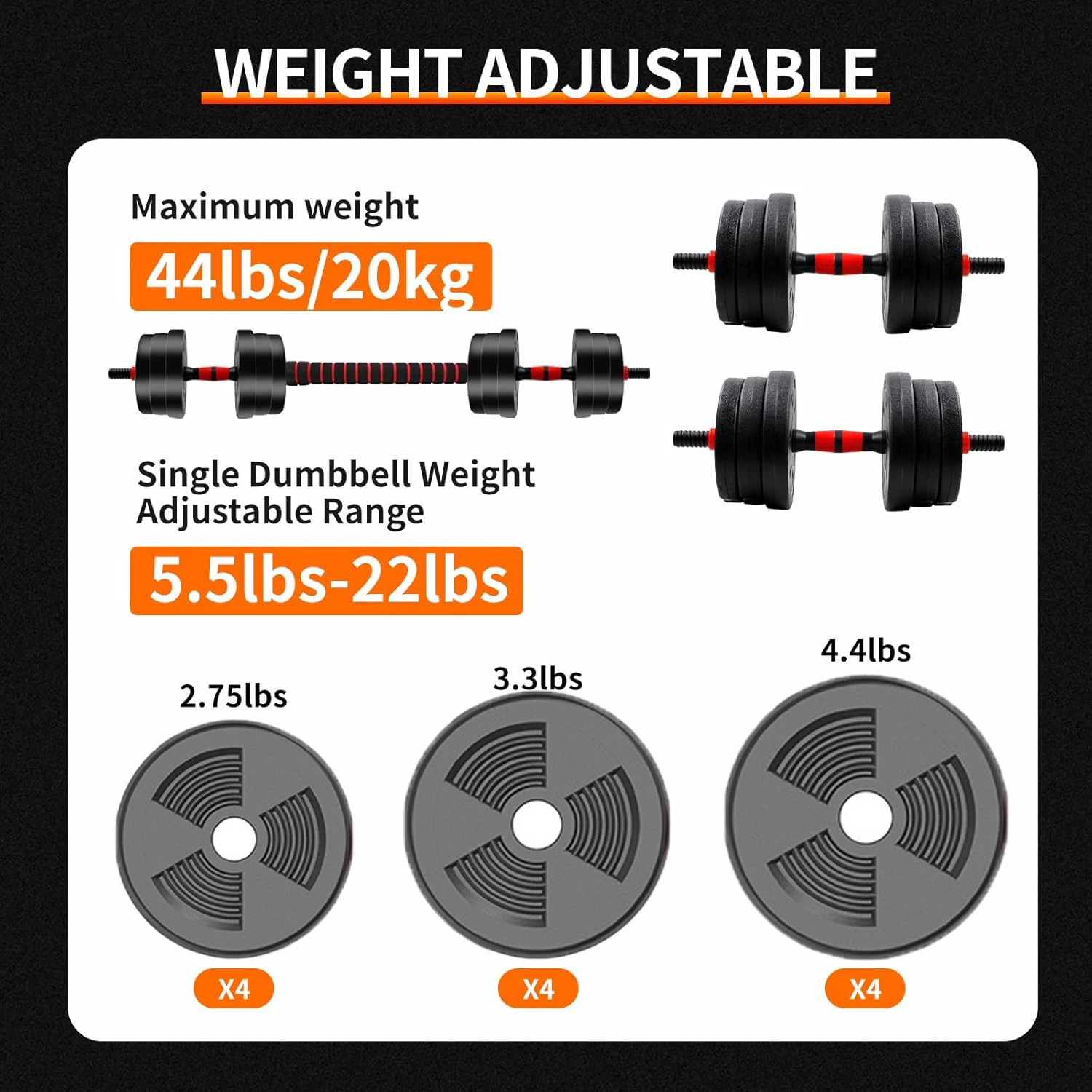 Thumbnail 2 - #16 Latest Adjustable Dumbbells Offers