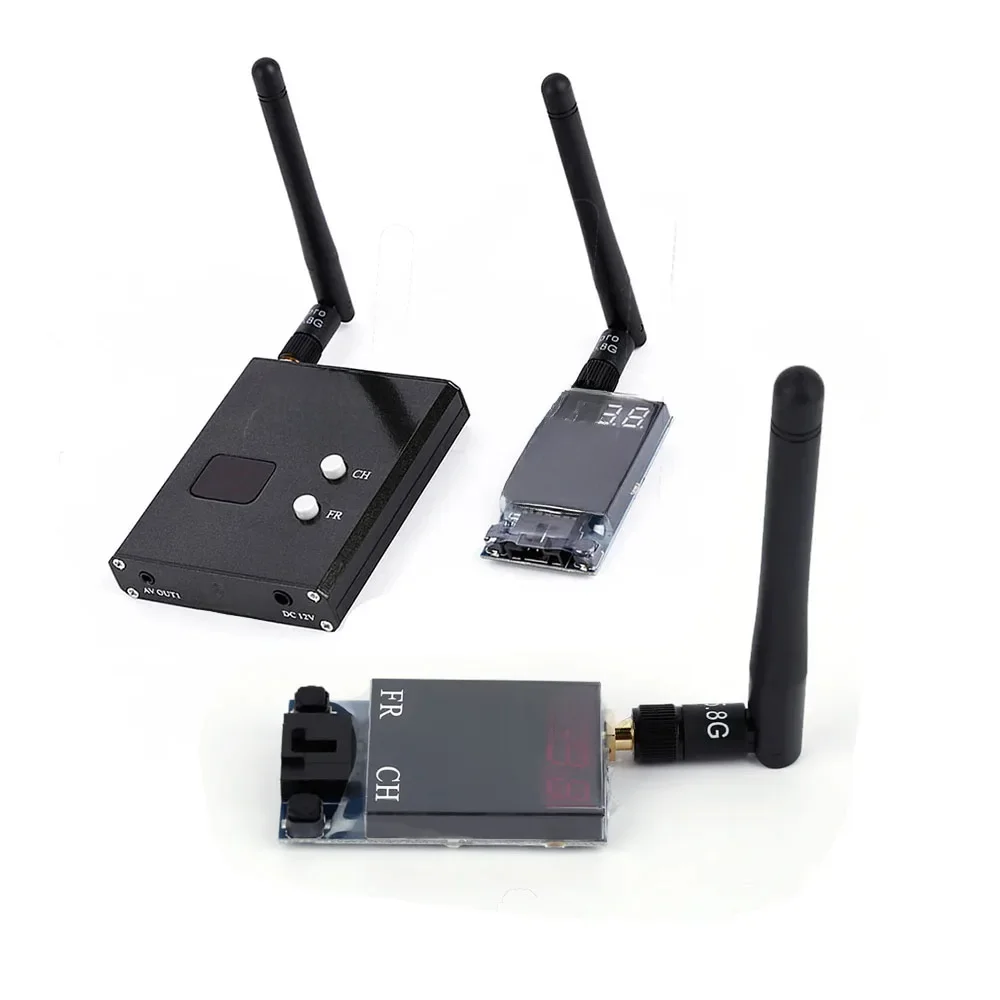 48CH / 40CH 5.8G 600mw 5km Sans Fil AV Transmetteur TS832 + RC832/RC832H Récepteur 1000TVL caméra pour FPV Multicopter Avion
