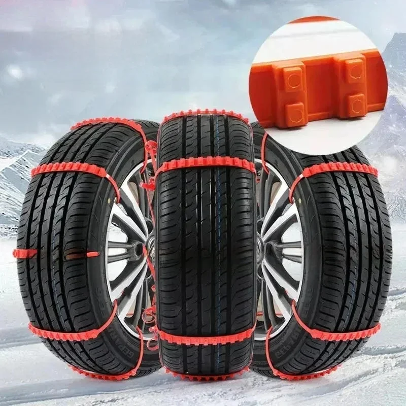 20 pièces chaînes de pneus de voiture hiver neige anti-dérapant pneu serre-câbles Auto extérieur neige pneu pneu anti-dérapant chaîne accessoires d'urgence