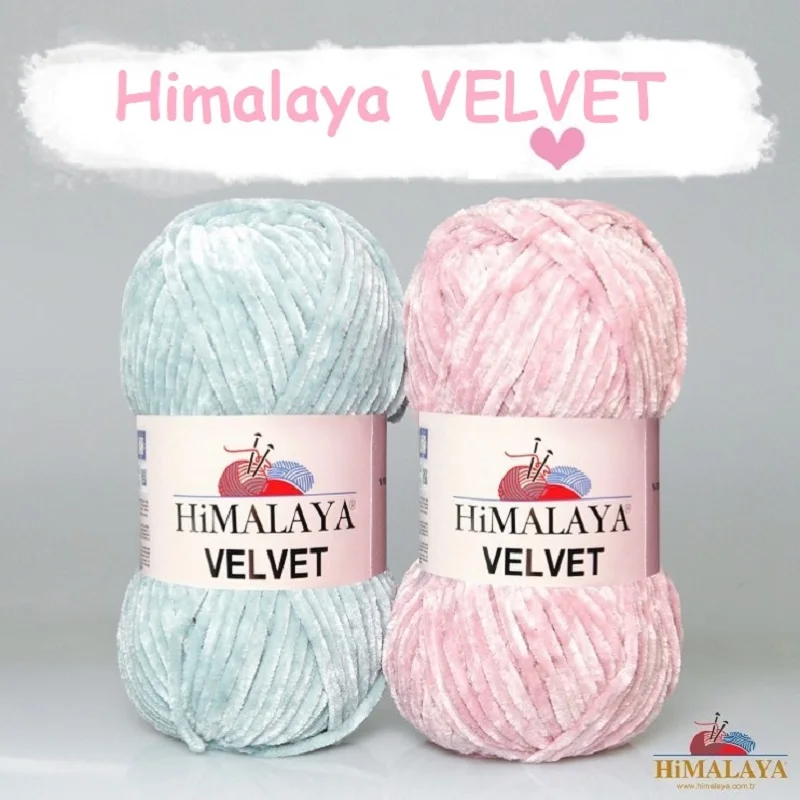 Himalaya VELVET Knitting Crochet Yarn 100g Extra Soft Bulky Plush Bella Chenille Baby Toy Wool Dolphin Amigurumi Dolce Velluto