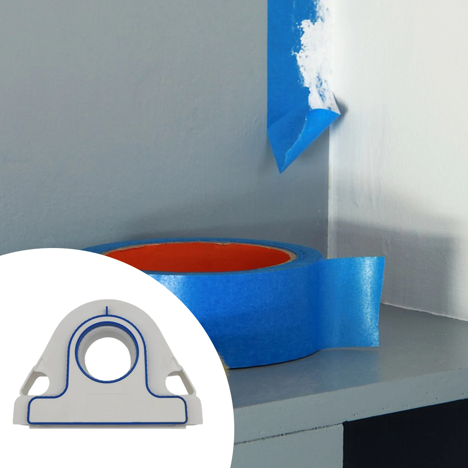 

1 Masking Tape Dispenser Painters Tape Applicator Painting Edger Tool for DIY Accessories Window Wall Floor Door Frame Painting