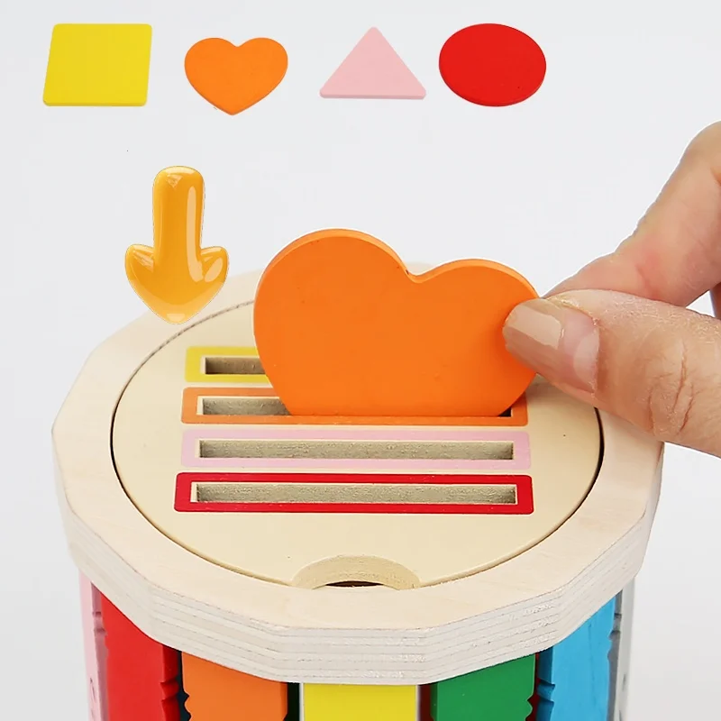 Crianças montessori brinquedo aprendizagem cor classificação brinquedo forma jogo de correspondência brinquedo educativo precoce habilidade motora fina criança brinquedos sensoriais