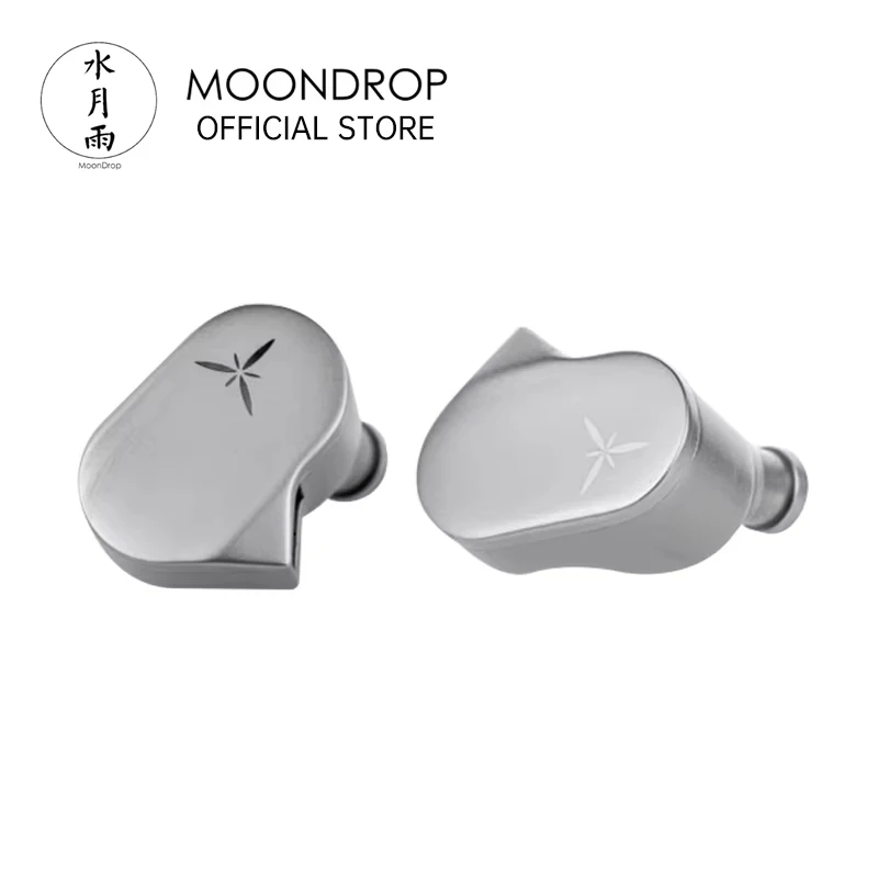 MOONDROP LAN HIFI Earphone Wired Earbuds IEM 0.78mm beryllium-plated dome composite diaphragm Detachable Cable Earbuds