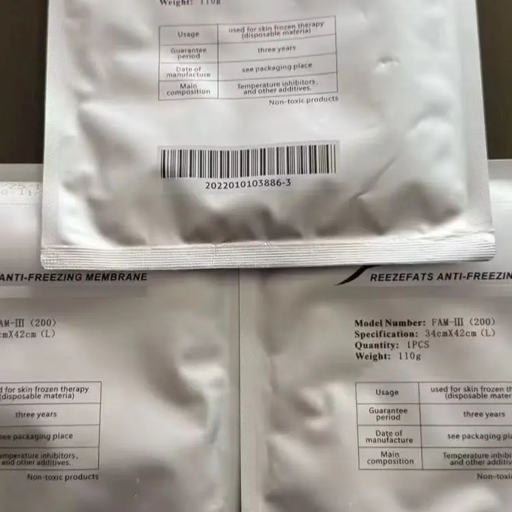

Anti Freeze Membrane for Fat Freezing Cryolipolysis Machine Slim Patch Body Slimming Anti Cellulite Dissolve Fat Cold Therapy