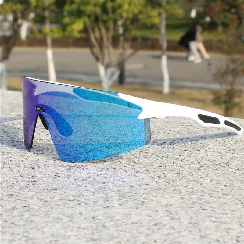 AliExpress 1 Lens NRC Cycling Sunglasses UV400 TR90 Sports Bicycle Glasses MTB Mountain Bike Fishing Hiking