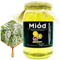 Acacia HONEY 1.2 KG, 1200G-Harvest 2024, Polish apiary, Natural Fresh