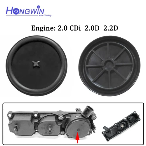 Membrana del diafragma del separador de aceite para Chevrolet Cruze 2.0CDi Captiva 2.2D Orlando 2.0D 25184005 25195392 4802592 04802592 MD91621