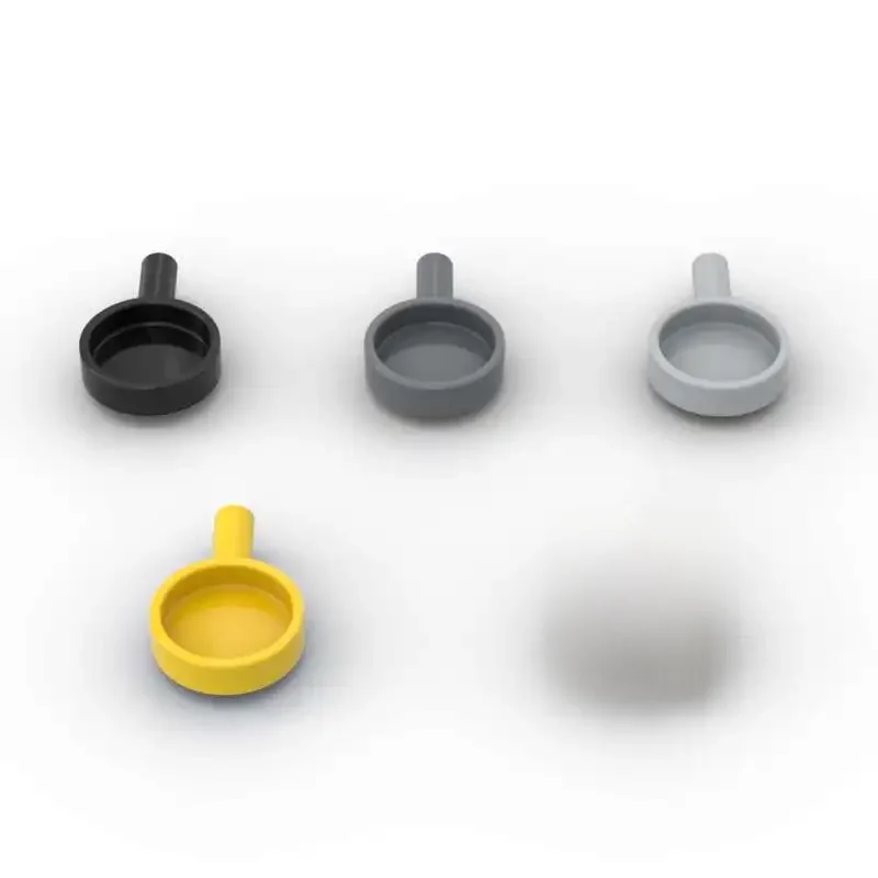 MOC 10 pièces 4528 ustensiles poêle blocs de construction Kit figurines accessoires de cuisine ustensiles de cuisine briques jouets enfants anniversaire enfant cadeaux