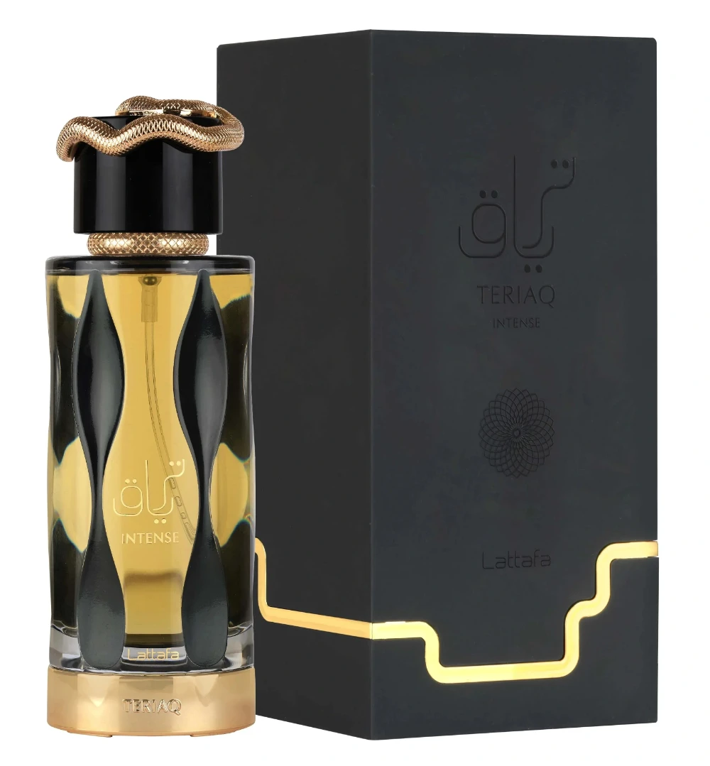 

Teriaq Intense EDP 100ml Unisex Perfume | Sweet Amber Oud Scent, Long Lasting, Ideal Valentine & Easter Gift for Him & Her