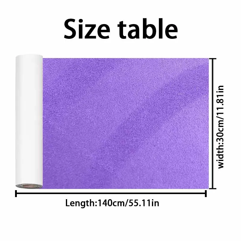 30x140cm Self Adhesive Suede Fabric Roll for Luxury Car Interior Modification Furniture Decoration Sofa Repair Velvet Stickers