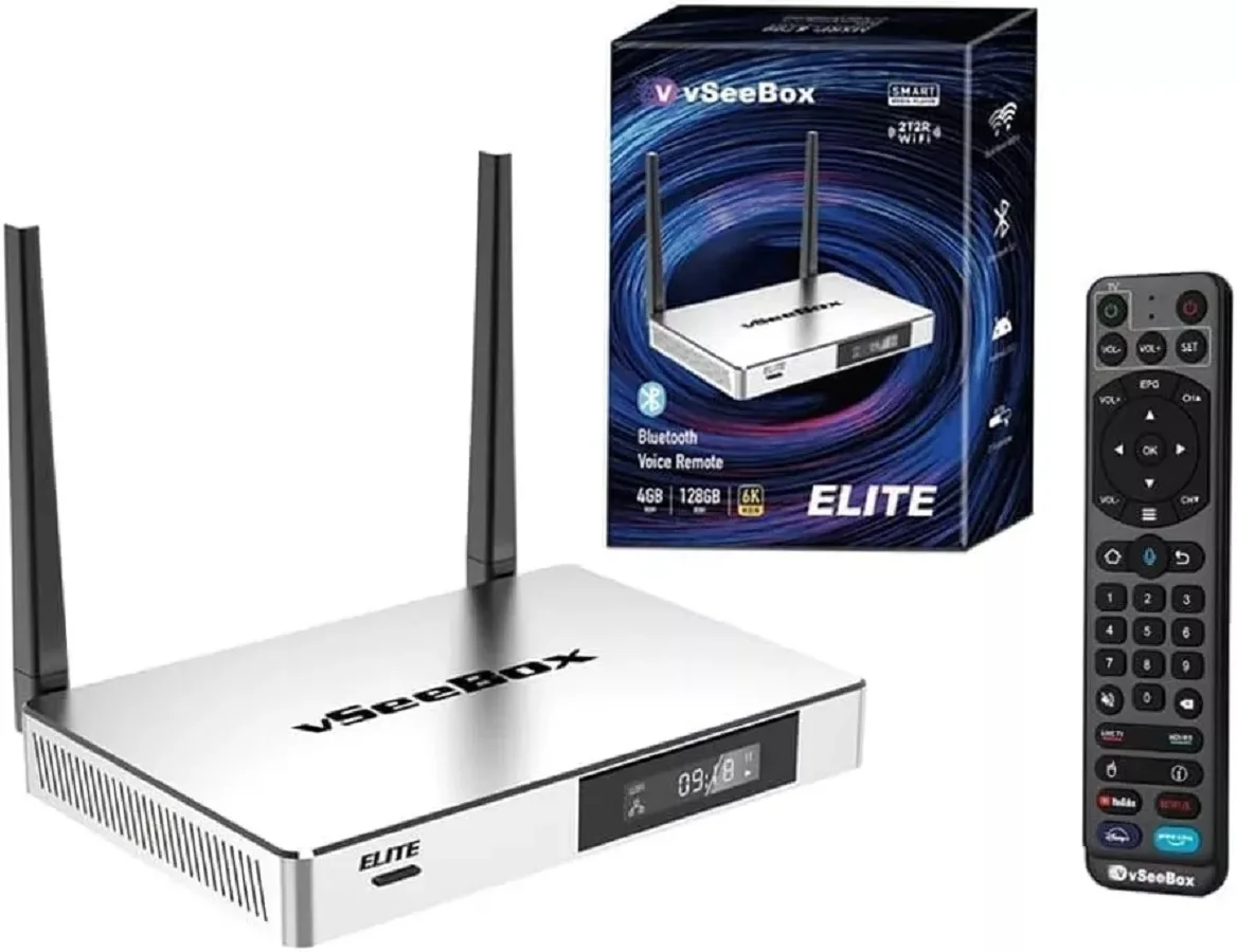 100%NEW FOR BUY 2 GET 1 FREE 2024 vSeeBox Elite 6K Latest Version TV