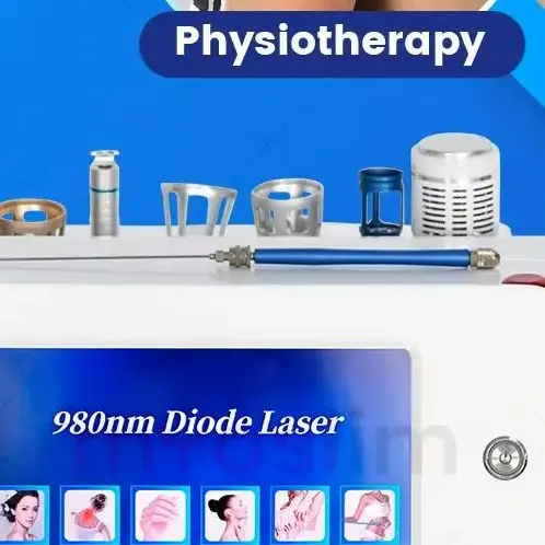 

6 IN 1 980nm 30W Laser Vascular Resection Machine Diode Laser Removal Nail Fungus And Spider Vein Effective Resection Therapy