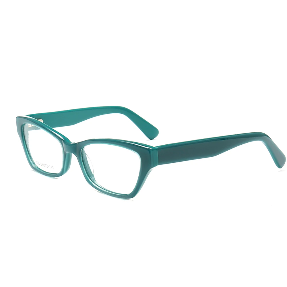 Vintage Women Cat Eye Glasses Frame For Women Prescription Eyeglass Frame Retro Fashion Red Yellow Green Modern Optical Eyewear