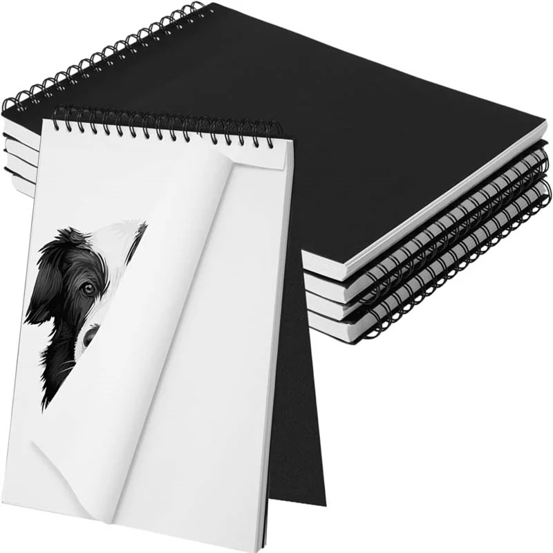 Flip-Over Sketch & Notebook – 360° Rotating Pages, Double-Si