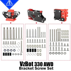Mellow CNC VzBoT 330 AWD 3D Printer Aluminum AWD Motor Mount And Y-axis Gantry Screws Pack Includes Titanium Bolts