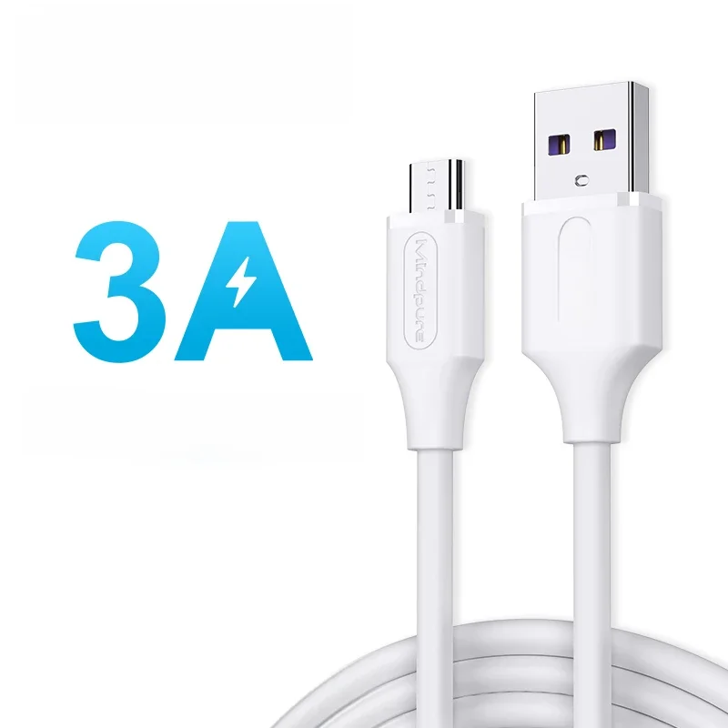 Mindpure Micro USB Cable 3A Fast Charging USB Phone Charger Cord for Samsung Xiaomi Oneplus LG HTC Android Tablet USB Wire
