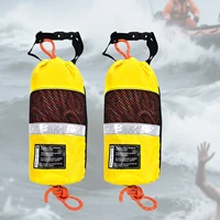 Bolsa de tiro de rescate acuático de 31M, línea de lanzamiento reflectante para Kayak, cuerda flotante portátil, bolsa de lanzamiento de rescate con cuerda flotante