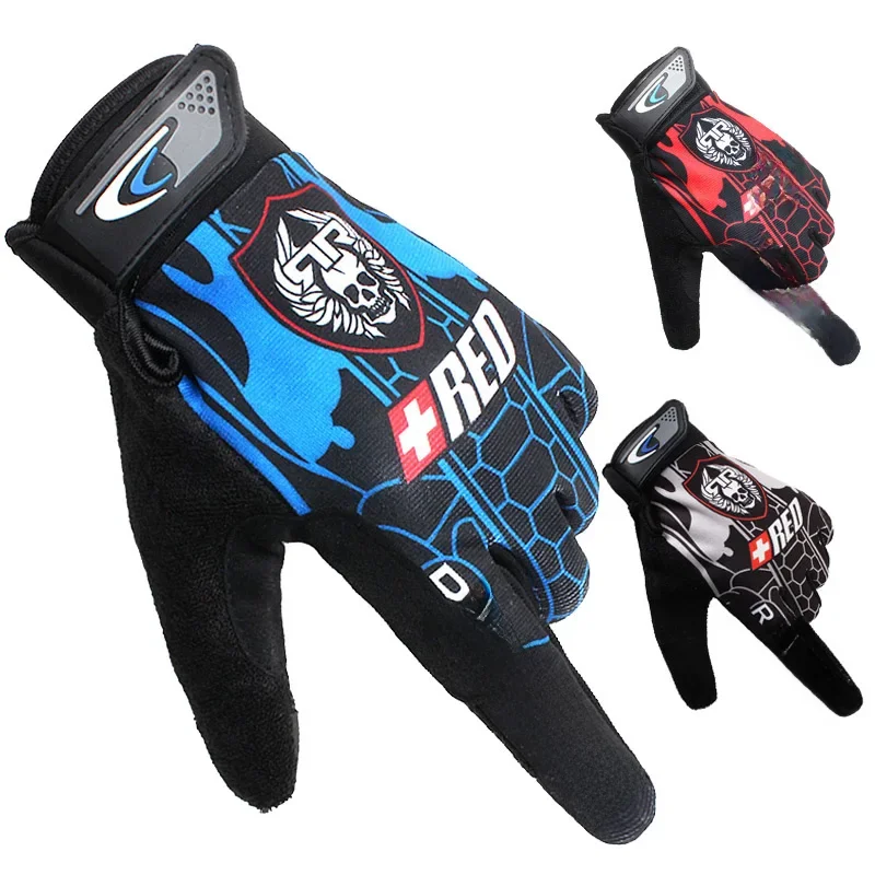 AliExpress HKXY GLOVES Men's Gloves Summer Spring Wolf Skull Breathable Non-Slip Touchscreen Cycling Sports Motorcycle Exercise Women Racing Gloves