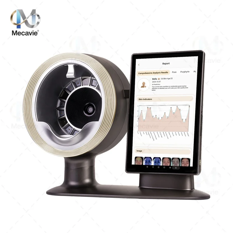 

3D AI Facial Skin Analyzer Multi Language Commercial Face Scanner Delivering Precise Analysis Professional Business Scenarios