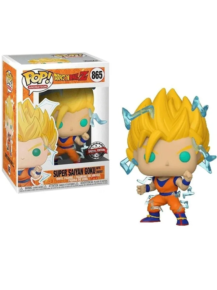 Funko Pop Super Saiyan Goku With Energy Dragon Ball 865