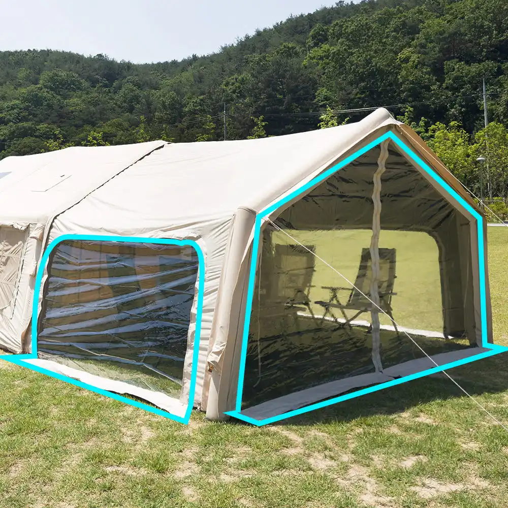 Cudi air TARP TPU set urethane window urethane doors _ 13.6, Herb shelter, amymilia, 10.0 Uretan door for air tent