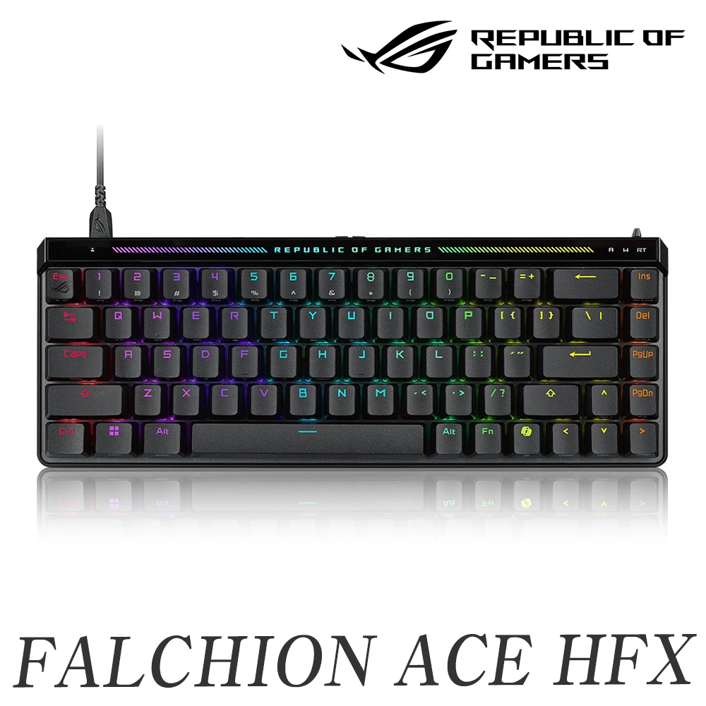 ASUS ROG FALCHION ACE HFX 8000Hz fast trigger keyboard gaming keyboard