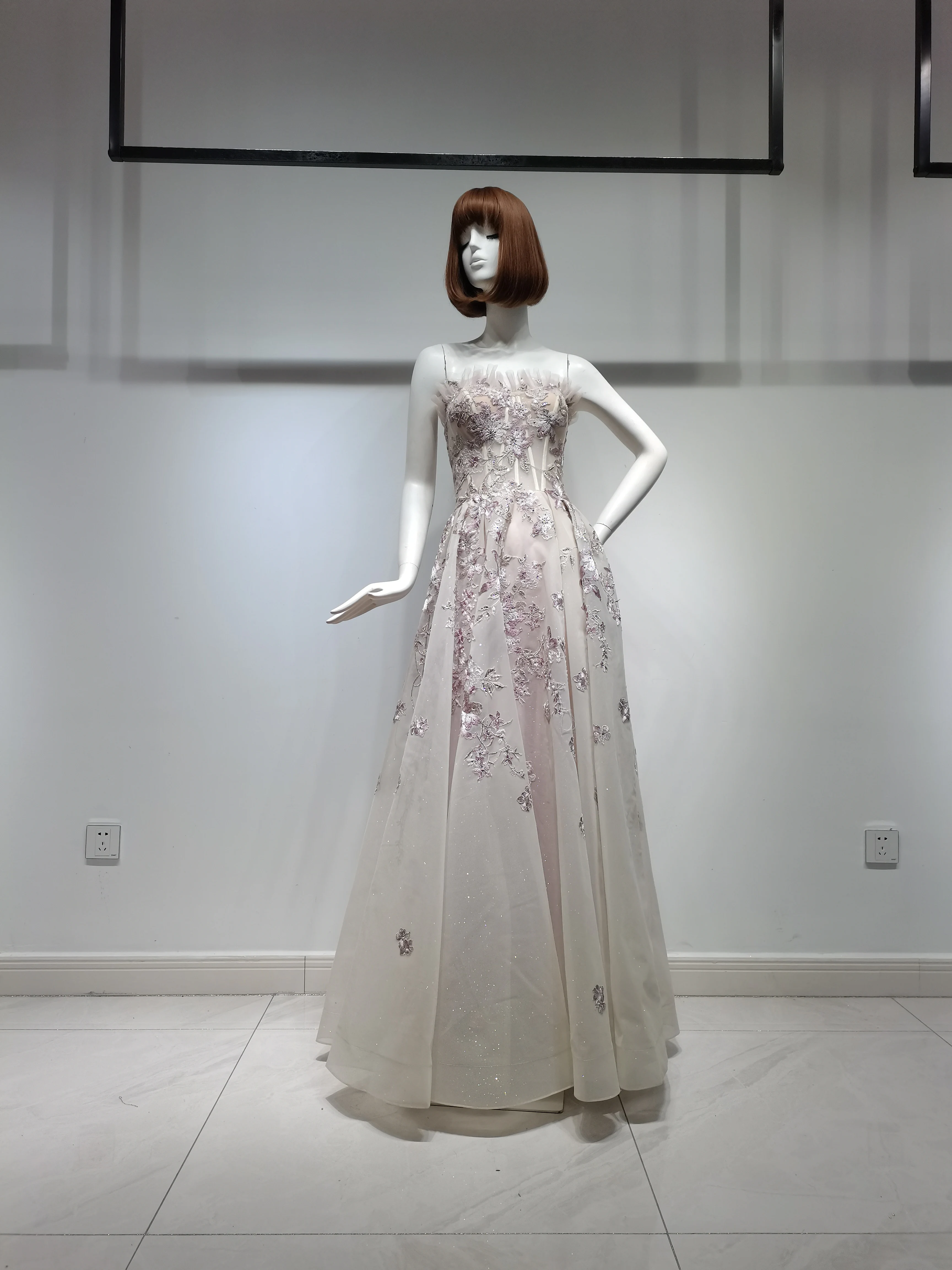 (تخفيضات) فساتين شاليمار تشانغ الوردية أزياء السيدات الفاخرة حزب اللباس للنساء حفل زفاف مثير فاخر مخصص