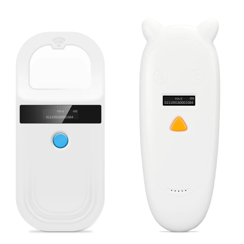 Animal Microchip Identification Reader, RFID FDX-B Chip Scanner para cão e gato, Pet Chip Scanner, 134.2KHz