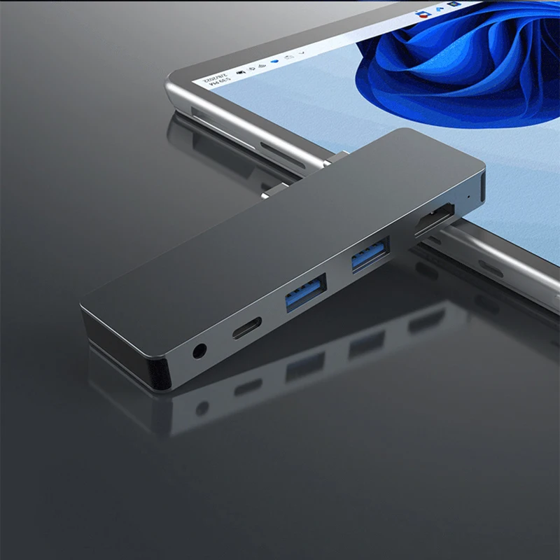 Imagem -05 - para Acessórios Microsoft Mst Superfície Pro Hub Duplo Usb-c Thunderbolt Superfície Pro Docking Station Hdmi Superfície Doca Pro x