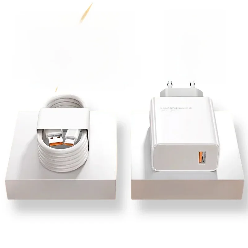 Szybka ładowarka USB 6A 67W do Xiaomi 10 11 12 Lite 13T 14 Redmi Note 10S 11S 11T 12 13 Pro POCO Turbo Charge Kabel ładujący typu C — zdjęcie 2