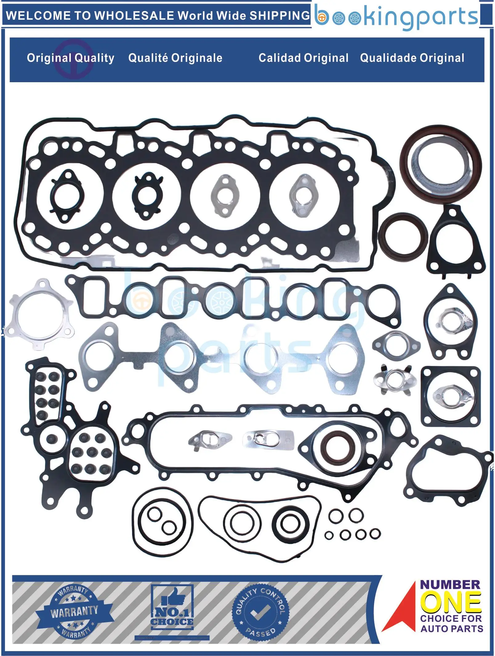 OGK62067,0411130030 OVERHAUL GASKET KIT For TOYOTA HILUX 97-05 LN14#-LN17#, HIACE 95-11