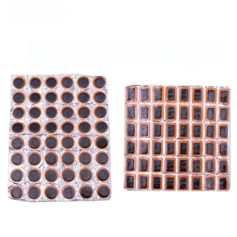AliExpress 48pcs Rubber Puncture Repair Patches for Bicycle Tires - No Glue Tire Tube Patch Kit for Inner Tube Repairs