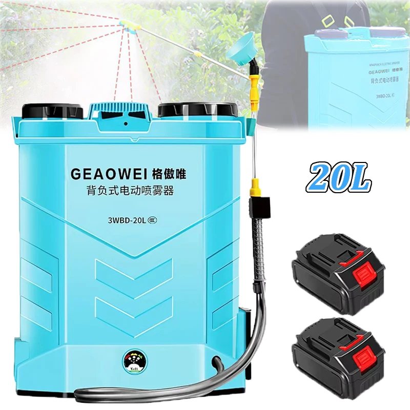 20L Replaceable Lithium Battery Automatic Sprayer Intelligent Pesticide dispense Agricultural Garden Irrigation Sprayer