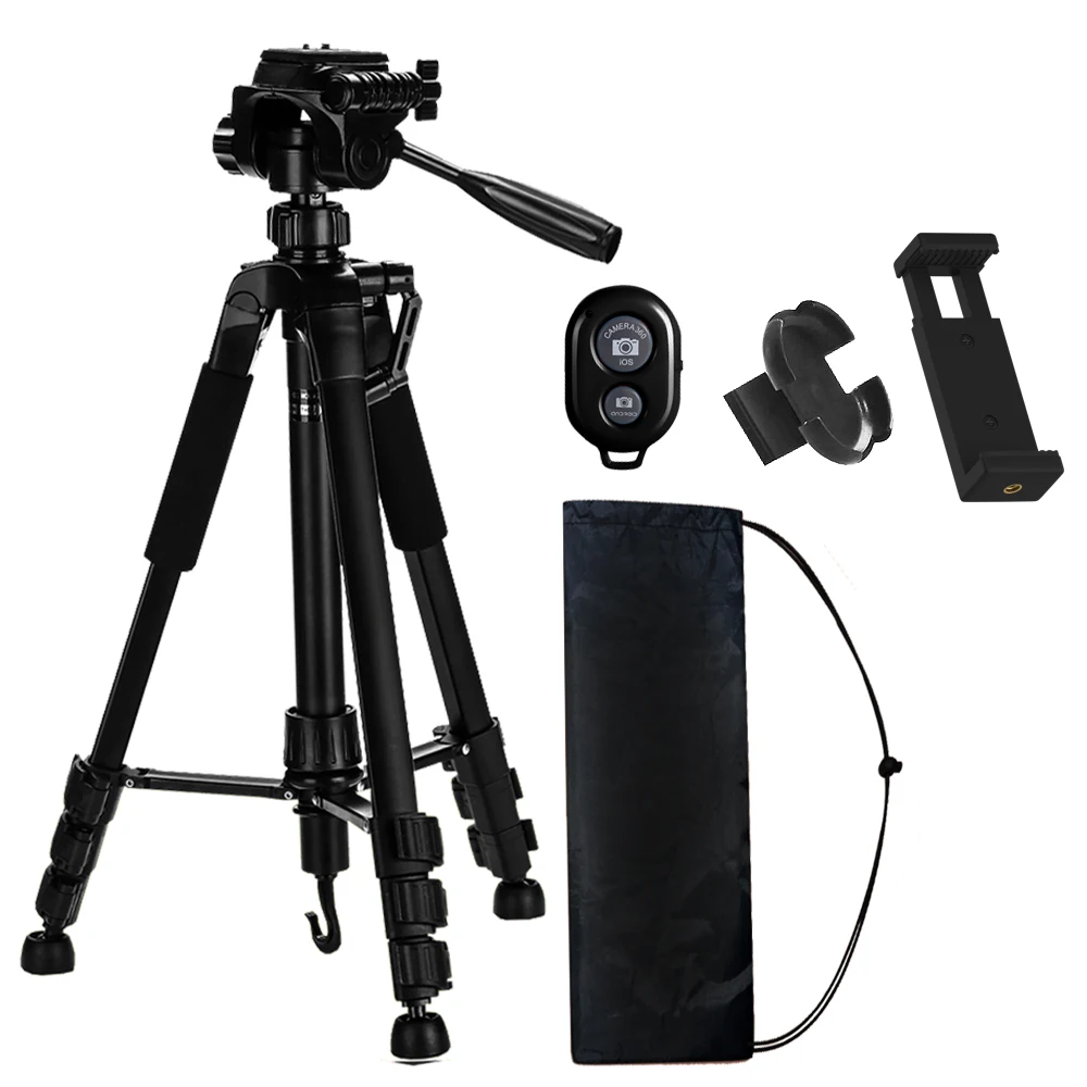 Dage Gi High-end 3-end Smart Phone Camera Tripod 5-piece Set