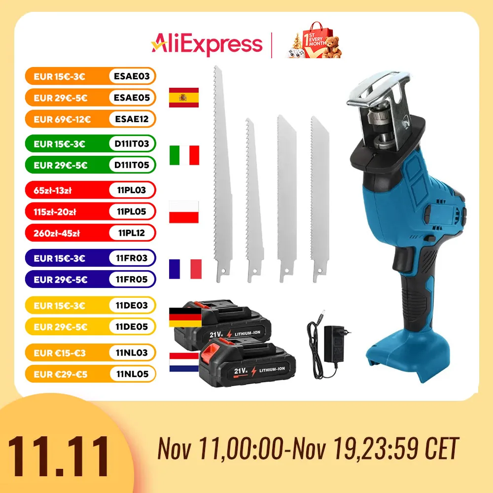 Makita – scie alternative électrique sans fil, 100mm, 3000 tr/min, vitesse Variable, outils de coupe du métal et du bois, scie électrique pour batterie 18V