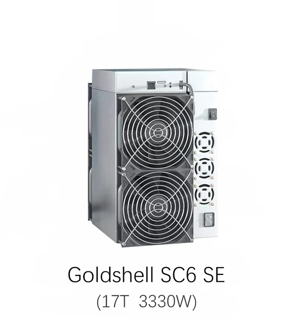 Goldshell SC6 SE SIACoin Thợ Mỏ 17TH/S 3330W PSU Bao Gồm SC Khai Thác Mỏ Sẵn Sàng Tàu