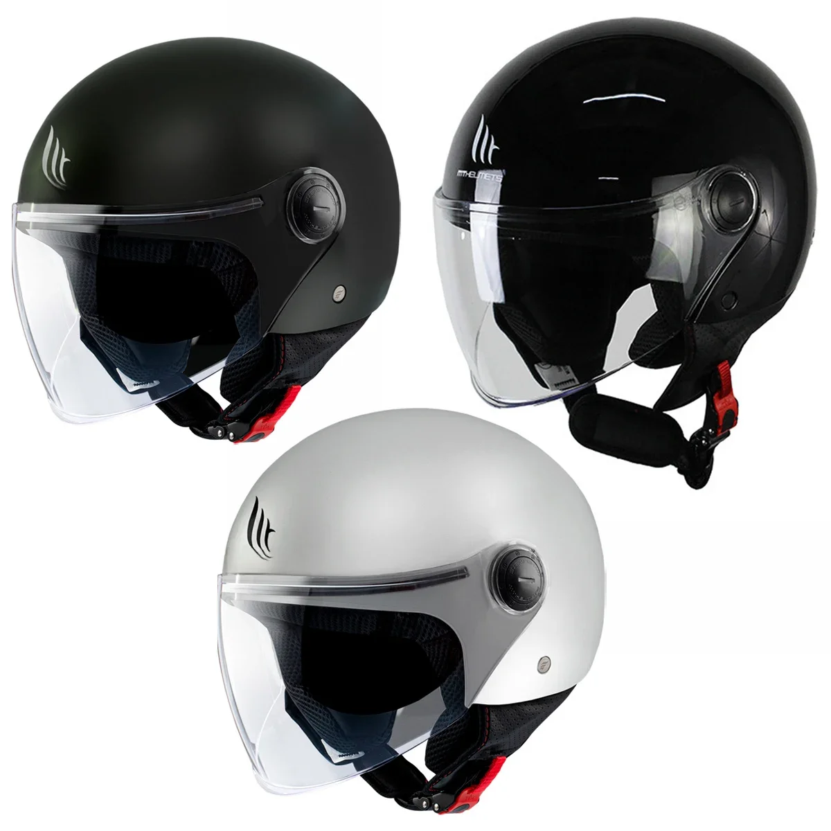 Capacete de motocicleta Street Jet para adulto, tecido anti-risco, anti-alérgico, tamanho XS para XL